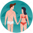 پیش‌نمایش فایل beach-couple-2 از پک ساحل (گرادیان)