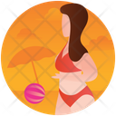 پیش‌نمایش فایل beach-girl-6 از پک ساحل (گرادیان)