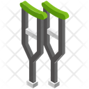 پیش‌نمایش فایل crutches-51 از پک مراقبت بهداشتی (ایزومتریک)