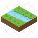 پیش‌نمایش فایل land-13 از پک طبیعت (ایزومتریک)