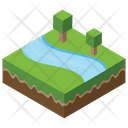 پیش‌نمایش فایل landscape-385 از پک طبیعت (ایزومتریک)