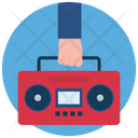 پیش‌نمایش فایل audio-player-13 از پک دست‌های در حال نگه داشتن (مسطح)