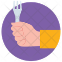 پیش‌نمایش فایل handheld-fork از پک دست‌های در حال نگه داشتن (مسطح)