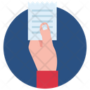 پیش‌نمایش فایل handheld-note از پک دست‌های در حال نگه داشتن (مسطح)