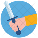 پیش‌نمایش فایل holding-knife از پک دست‌های در حال نگه داشتن (مسطح)