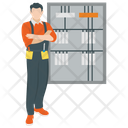 پیش‌نمایش فایل server-electrician-5 از پک افراد الکتریکی (تزیینی)