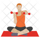 پیش‌نمایش فایل dumbbells-exercise-8 از پک شخصیت‌های تناسب اندام و تمرین