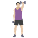 پیش‌نمایش فایل dumbbells-exercise-39 از پک شخصیت‌های تناسب اندام و تمرین ۲