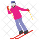 پیش‌نمایش فایل downhill-skiing از پک شخصیت‌های ورزش‌های زمستانی