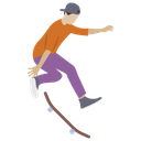 پیش‌نمایش فایل skateboarder-2 از پک شخصیت‌های ورزش‌های زمستانی