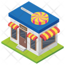 پیش‌نمایش فایل candy-shop-1 از پک سوپرمارکت، کافه و فروشگاه‌ها (ایزومتریک)