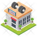 پیش‌نمایش فایل gym-225 از پک سوپرمارکت، کافه و فروشگاه‌ها (ایزومتریک)
