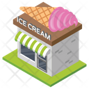 پیش‌نمایش فایل ice-cream-shop-4 از پک سوپرمارکت، کافه و فروشگاه‌ها (ایزومتریک)
