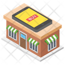 پیش‌نمایش فایل mobile-shop-34 از پک سوپرمارکت، کافه و فروشگاه‌ها (ایزومتریک)