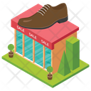 پیش‌نمایش فایل shoes-shop-1 از پک سوپرمارکت، کافه و فروشگاه‌ها (ایزومتریک)