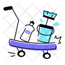 پیش‌نمایش فایل cleaning-trolley-10316142 از پک هتل