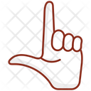 پیش‌نمایش فایل loser-symbol از پک دست‌های کارتونی