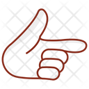 پیش‌نمایش فایل pointing-finger-8 از پک دست‌های کارتونی