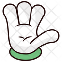 پیش‌نمایش فایل high-five-13 از پک دست‌های کارتونی
