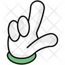 پیش‌نمایش فایل loser-symbol-4 از پک دست‌های کارتونی
