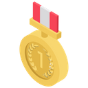 پیش‌نمایش فایل medal-1570 از پک آیکن‌های کسب و کار ایزومتریک ۱