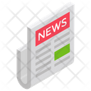 پیش‌نمایش فایل newspaper-509 از پک آیکن‌های کسب و کار ایزومتریک ۱