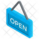 پیش‌نمایش فایل open-sign-17 از پک آیکن‌های کسب و کار ایزومتریک ۱