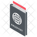 پیش‌نمایش فایل passport-345 از پک آیکن‌های کسب و کار ایزومتریک ۱