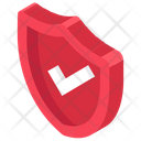 پیش‌نمایش فایل shield-check-1 از پک آیکن‌های کسب و کار ایزومتریک ۱