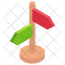 پیش‌نمایش فایل signpost-192 از پک آیکن‌های کسب و کار ایزومتریک ۱
