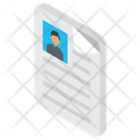 پیش‌نمایش فایل curriculum-vitae-15 از پک آیکن‌های کسب و کار ایزومتریک ۲