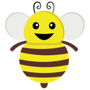 پیش‌نمایش فایل bee-325 از پک زنبور کارتونی