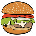 پیش‌نمایش فایل burger-574 از پک غذا