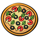 پیش‌نمایش فایل pizza-618 از پک غذا