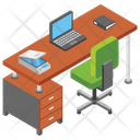 پیش‌نمایش فایل computer-desk-64 از پک محیط کار اداری