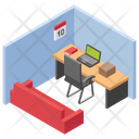 پیش‌نمایش فایل employer-table از پک محیط کار اداری