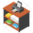 پیش‌نمایش فایل printer-table از پک محیط کار اداری