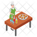 پیش‌نمایش فایل fast-food-maker از پک مبلمان فودکورت، یخچال‌ها، پیشخوان‌ها با افراد