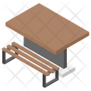 پیش‌نمایش فایل bench-162 از پک عناصر طراحی زندگی شهری و نمای شهر