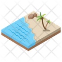 پیش‌نمایش فایل island-beach-2 از پک عناصر طراحی زندگی شهری و نمای شهر
