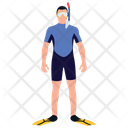 پیش‌نمایش فایل scuba-diver-10 از پک مشاغل