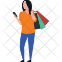 پیش‌نمایش فایل shopping-girl-32 از پک افراد در حال خرید