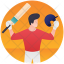 پیش‌نمایش فایل cricket-player-2 از پک ورزش و المپیک
