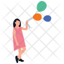 پیش‌نمایش فایل girl-holding-balloons-1 از پک افراد در پارک در حال تفریح
