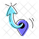 پیش‌نمایش فایل location-arrow-10472597 از پک نقاشی‌های نشانگر