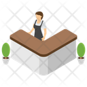 پیش‌نمایش فایل receptionist-desk از پک هتل