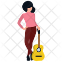 پیش‌نمایش فایل female-guitarist-8 از پک خوانندگان و نوازندگان زن و مرد