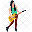 پیش‌نمایش فایل female-playing-guitar-2 از پک خوانندگان و نوازندگان زن و مرد