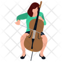 پیش‌نمایش فایل female-playing-violin از پک خوانندگان و نوازندگان زن و مرد