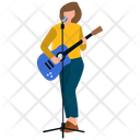 پیش‌نمایش فایل female-rock-star از پک خوانندگان و نوازندگان زن و مرد